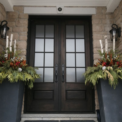 Brown Wooden Door 20