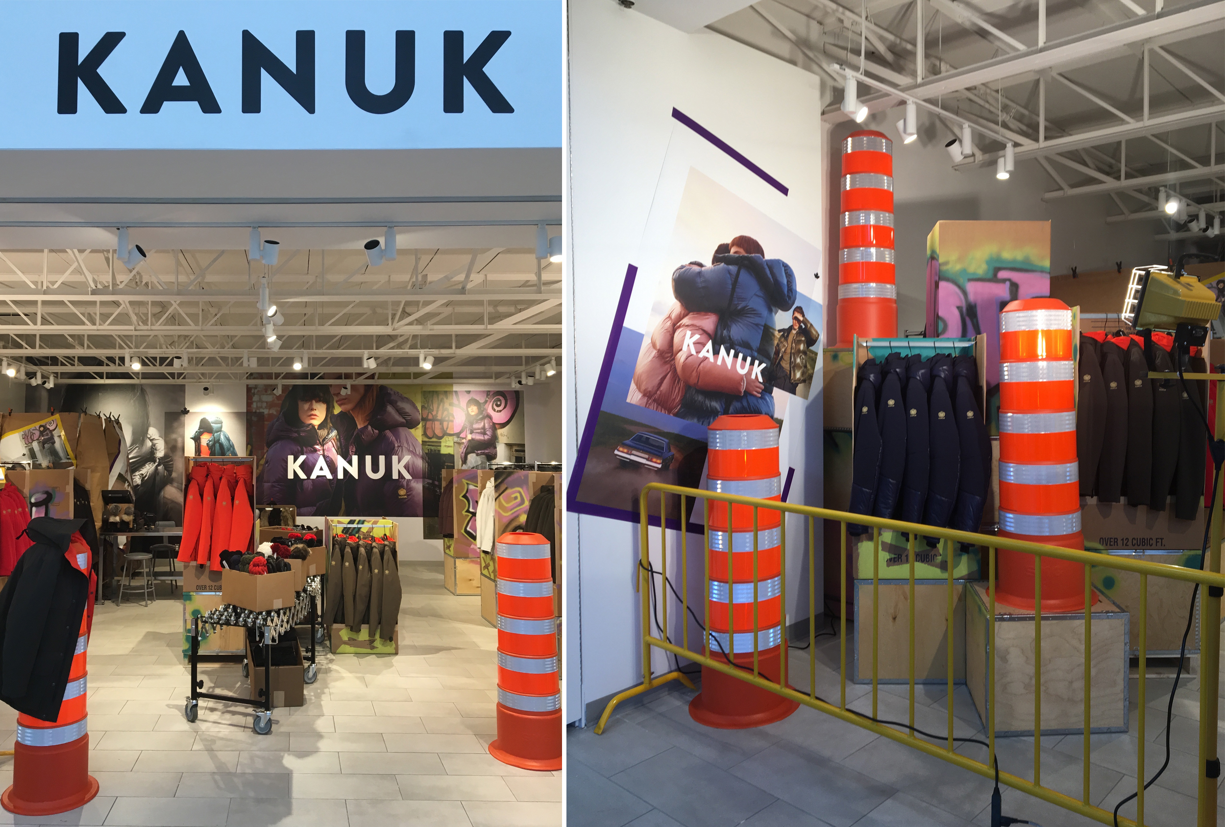 KANUK pop-up store
Development and conception decors
Concept: SHOP INC.
