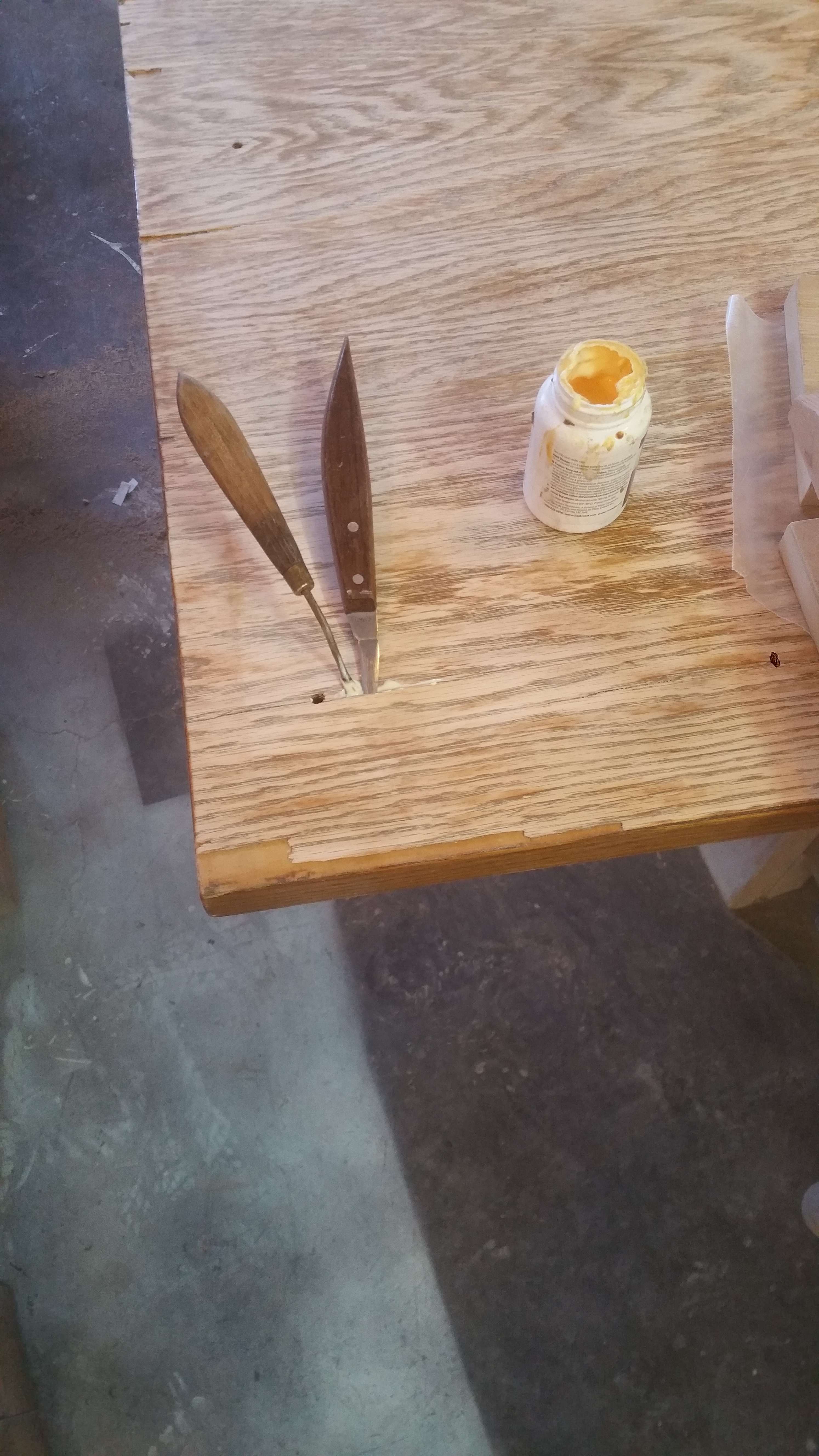 Veneer problems in awkward places