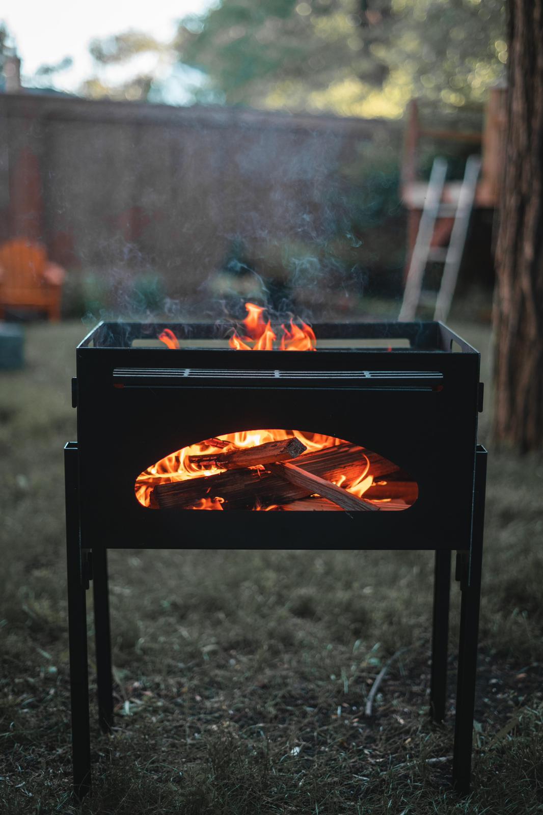 The roam is ready for whatever way you want to grill or cook.