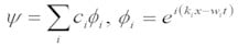 Wave packet equation
