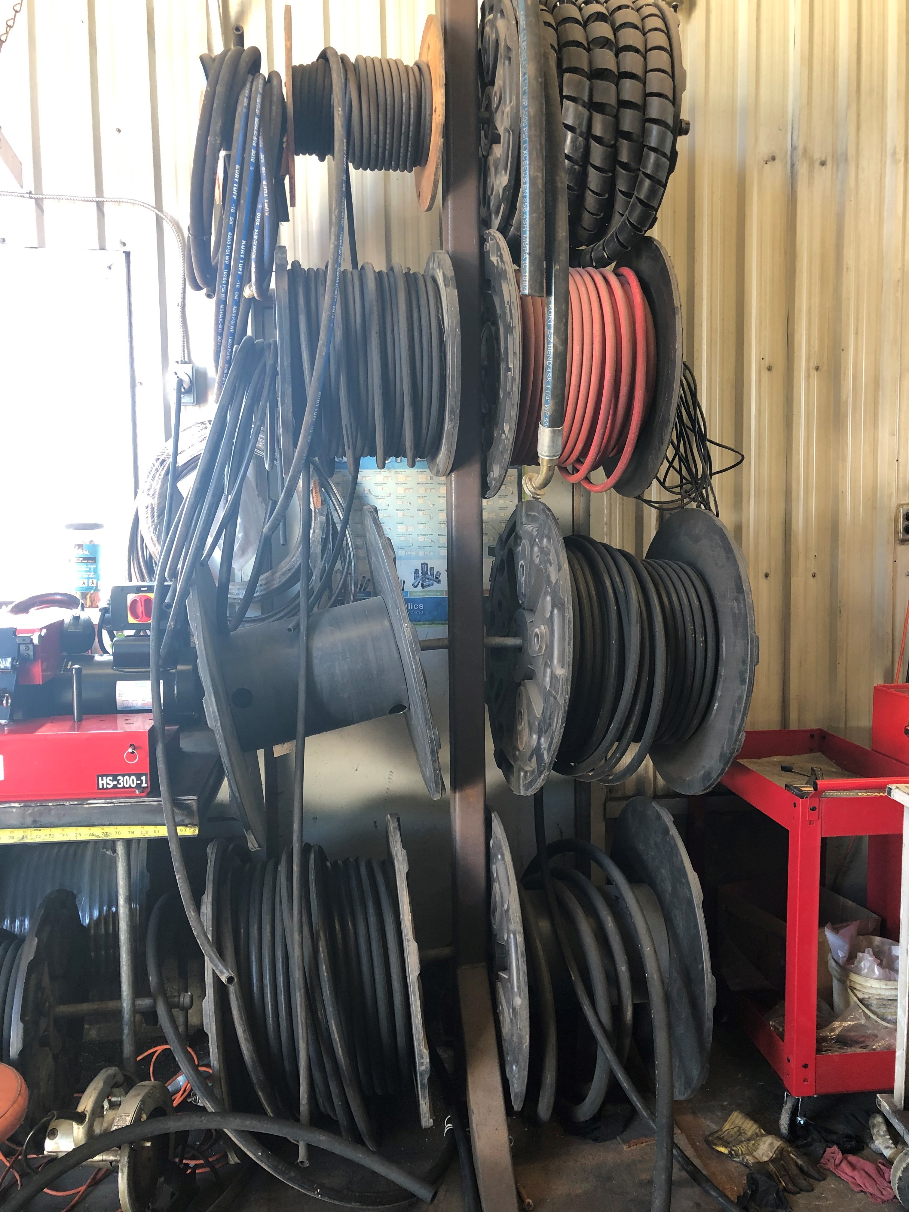 Did some one ask for hydraulic hoses in many sizes? We have them all.