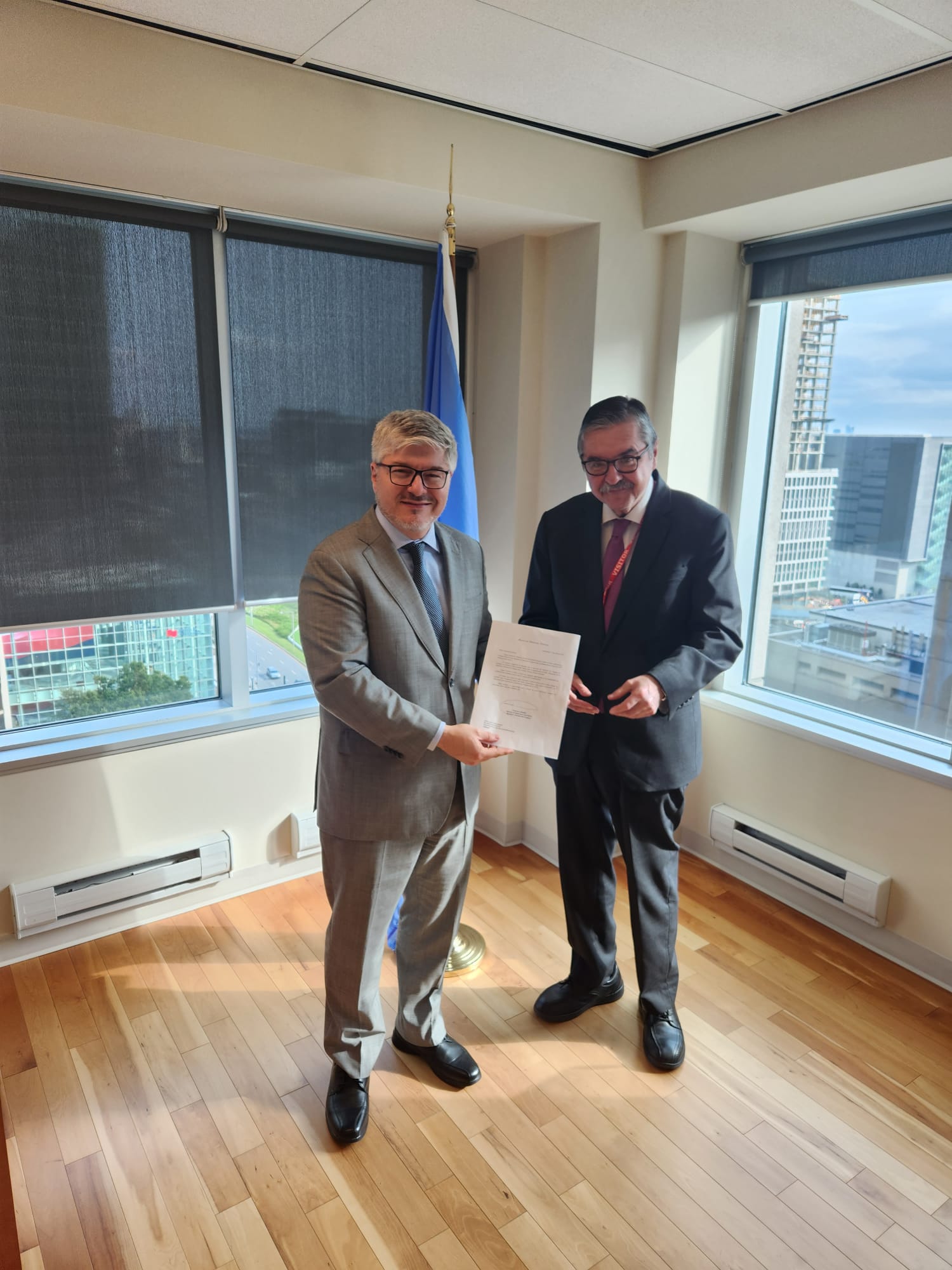 Letters of Credence as Permanent Representative of Uruguay to ICAO