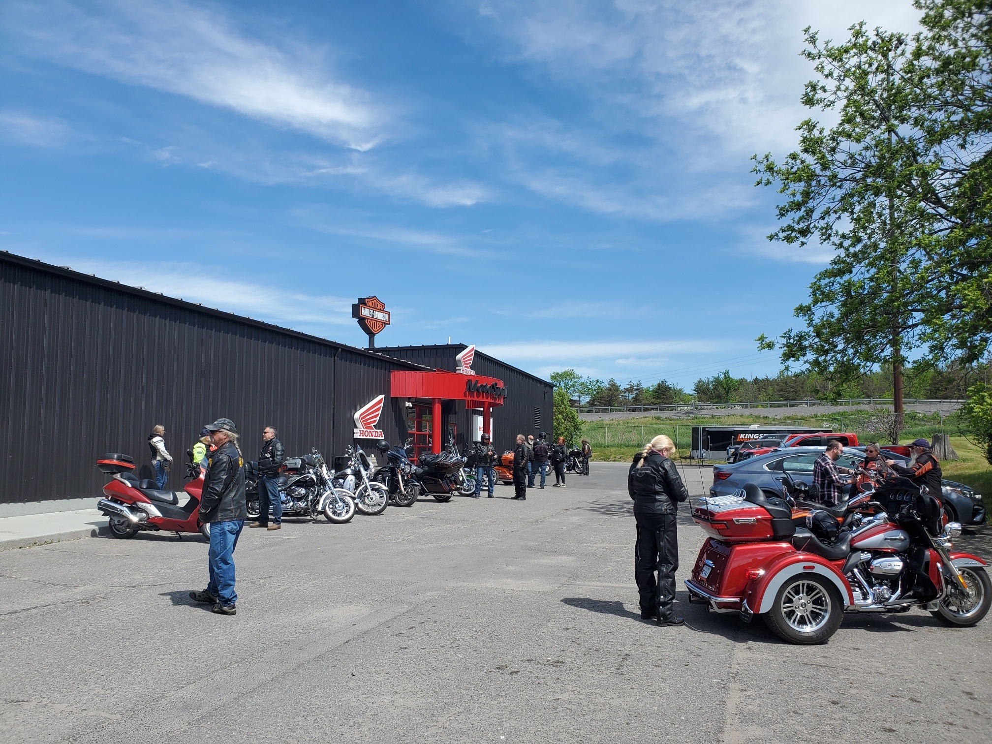 14 bikes... Great turn out!
