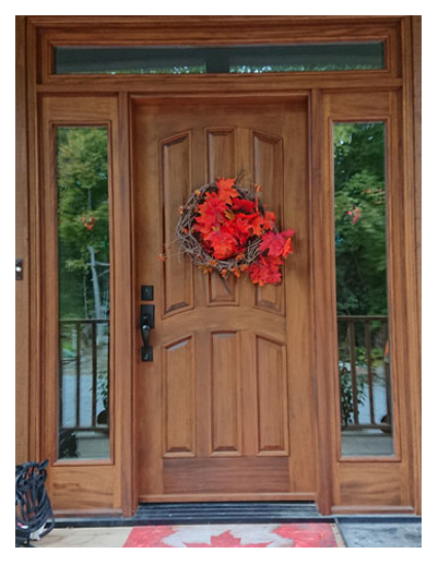 Brown Wooden Door 5