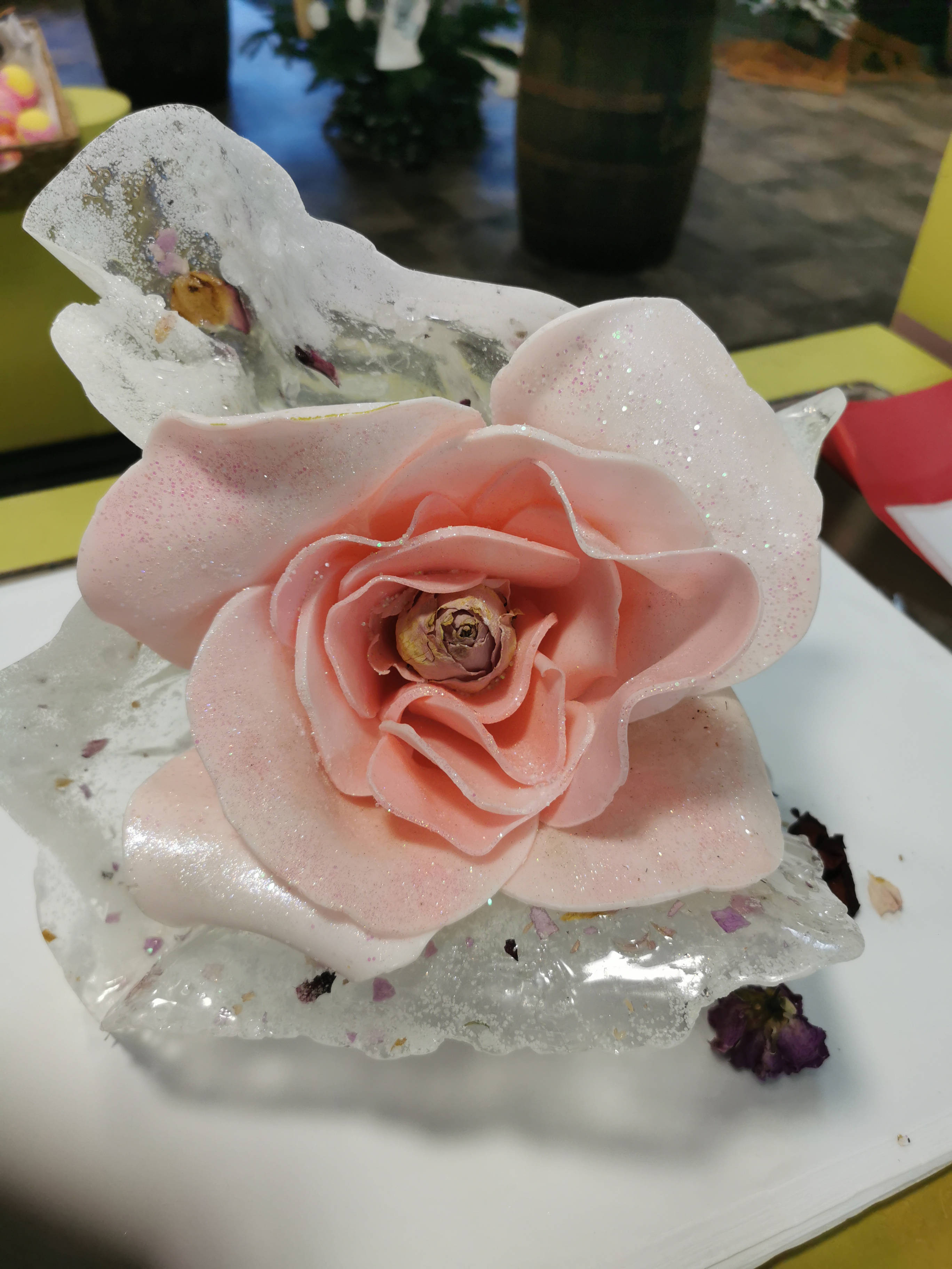 Large Rose Soap  
 Each Petal individually hand shaped

$125.00