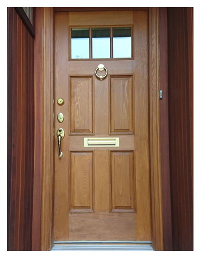 Brown Wooden Door 1