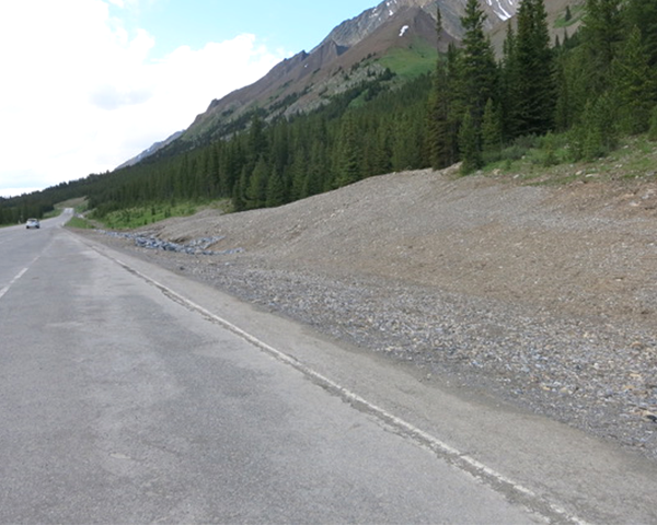 An empty highway