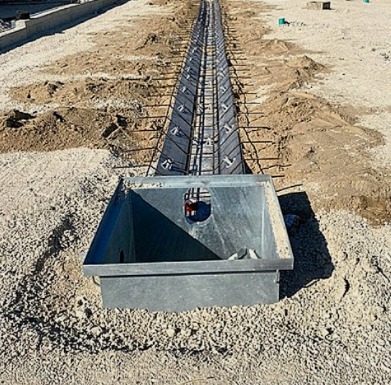 a black and white photo of a concrete wall a black and white photo of a concrete wall