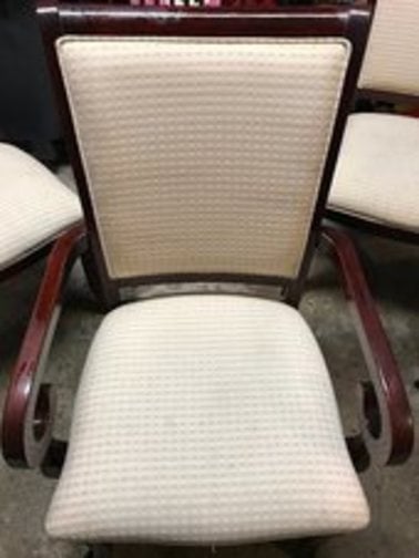 dining chair after clean