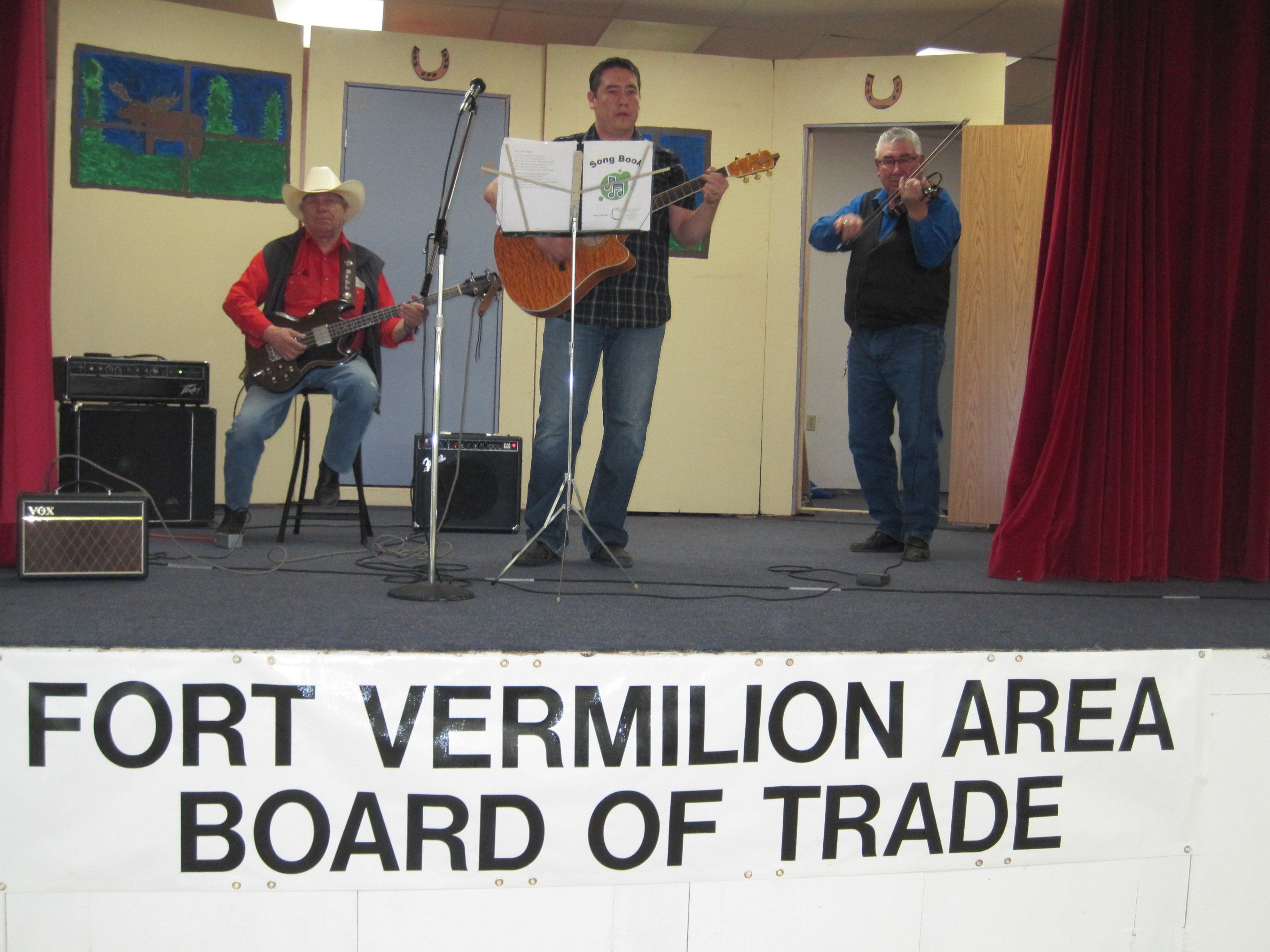 Live music at the Board of Trade 100th anniversary celebration. 
Photo Credit: Marilee Cranna Toews