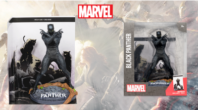 McFarlane Marvel Collection 1 10th Wave 4 Black Panther Figure