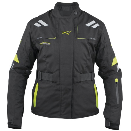 A-Pro COSMIC
Tissus polyester à haute résistance
Membrane 100% étanche
et respirante Acqua Kill
Doublure chaude Hot Life amovible
Protections coudes épaules dos
Système de ventilation
frontale et dorsale
2 Poches frontales plus
1 poche sur le bras
Grande poche à l'arrière de la veste
Zip sur le côté pour le confort
Réfléchissant 3M
Poignet ajustable par velcro
Zip de raccord pour pantalon
Tailles : XS à XXL
Prix: 286.15$