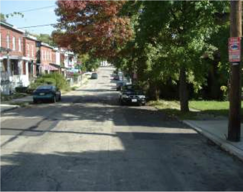 Project Site Looking East