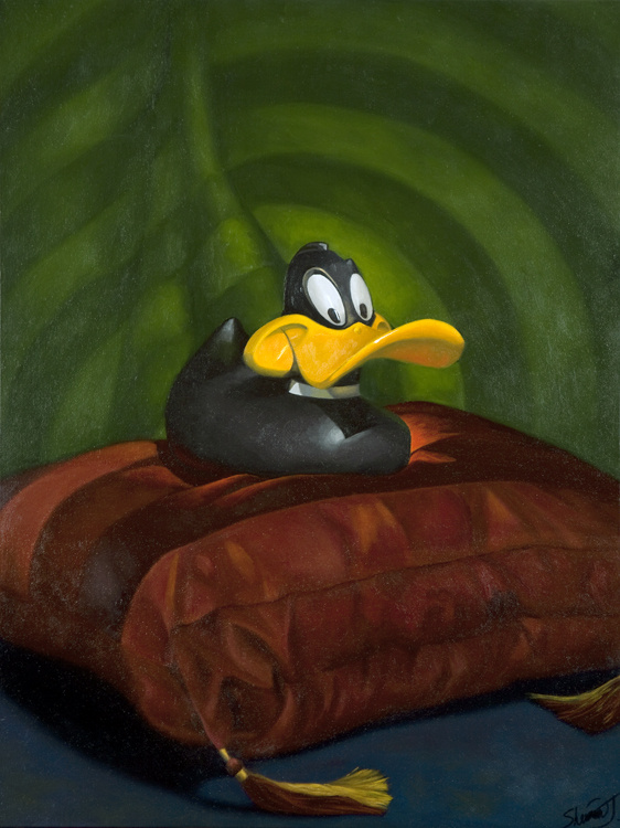 Sitting Duck
16" x 20" 
oil on canvas