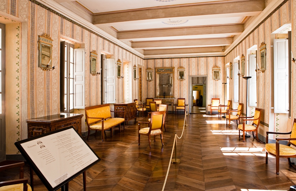 Ajaccio Salle de 
réception de la 
maison de Napoléon 
Bonaparte, qui y Vit le 
jour le 15 août 1769 
Avril 2010