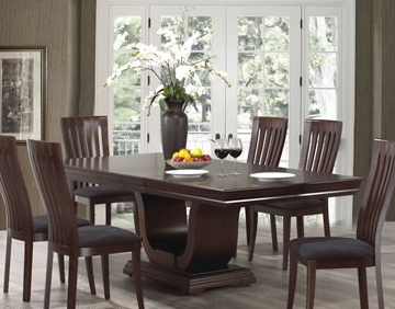 4395 Harp Top shown with A1200 Harp Base and 600 Contemporary side chairs