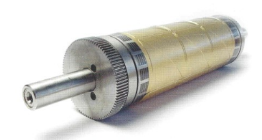 Print cylinder with pattern