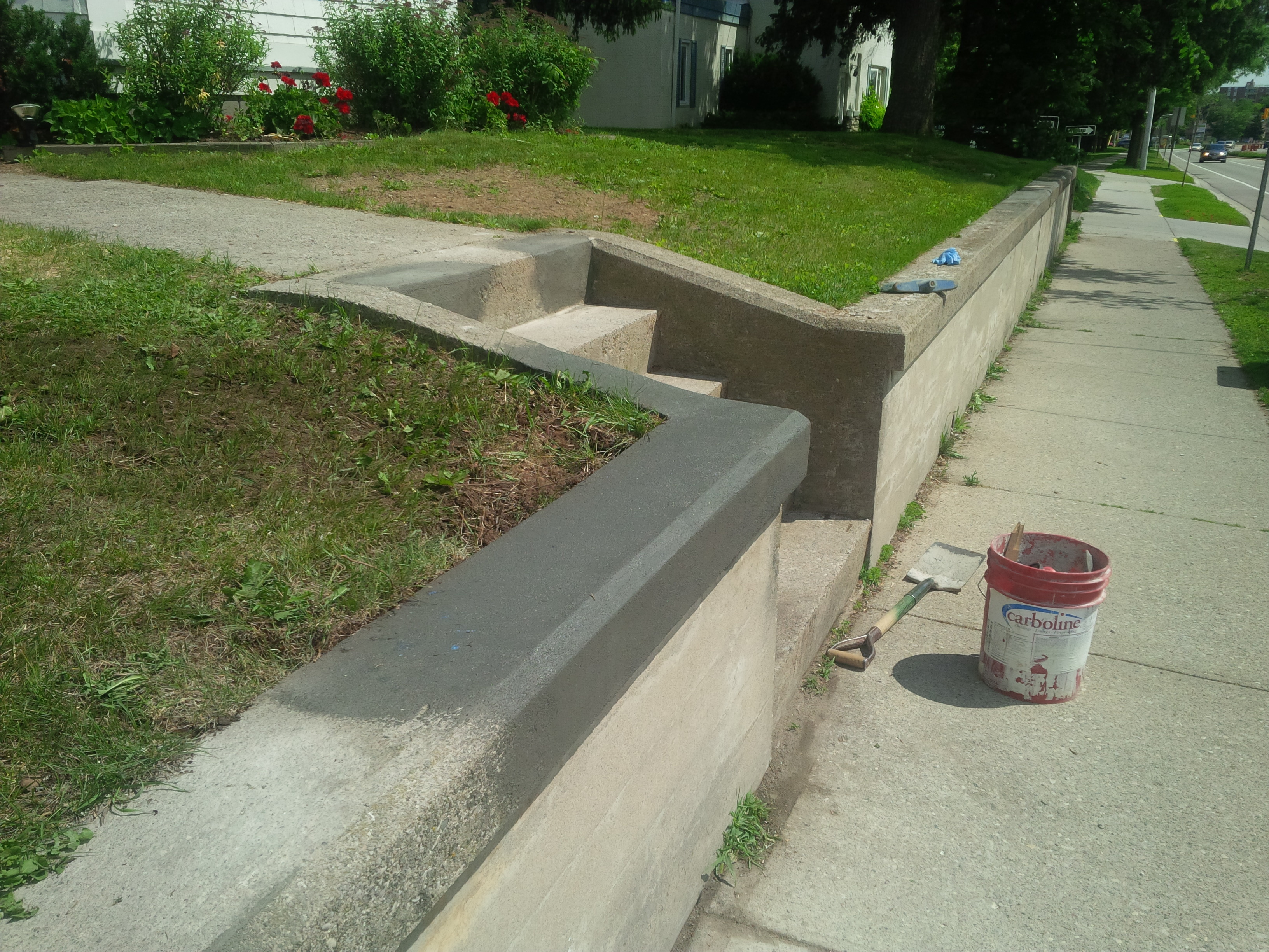 Curb and Wall Repairs
