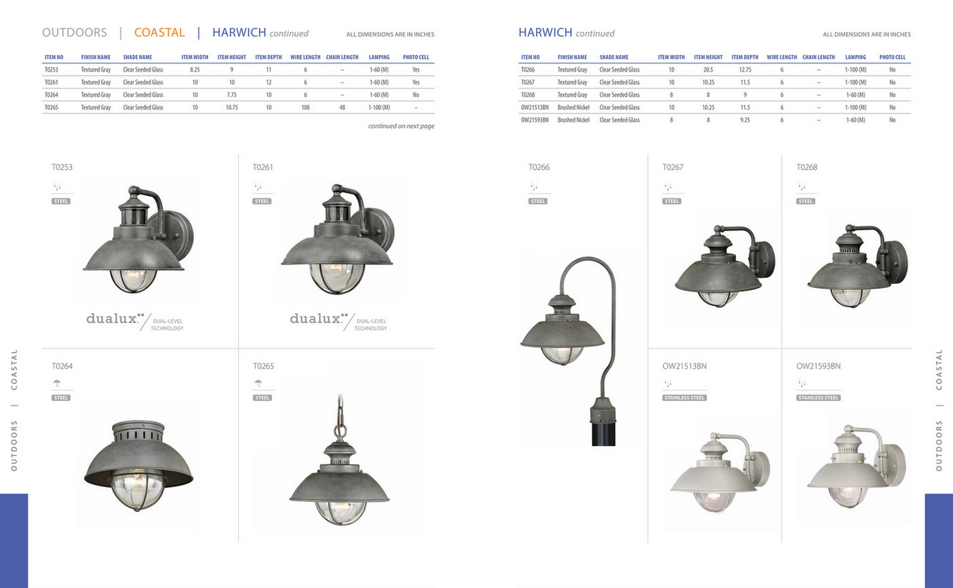 533 Harwich Collection
Available in  Textured Black, Textured grey or Burnished Bronze
Starting at
Regular Price $164.99
On Sale $148.99