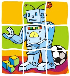 Colorful Toy Robot
