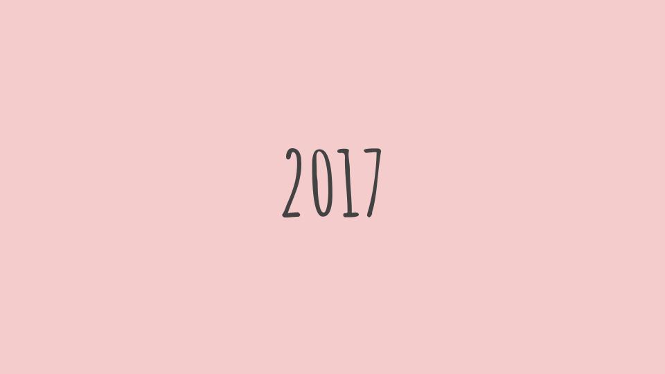 2017 Concert Highlights on a pink background
