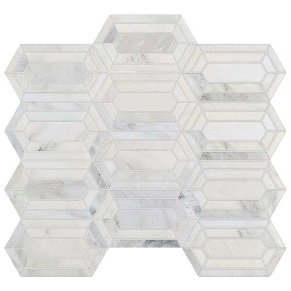 Bianco Macchiato Geometric