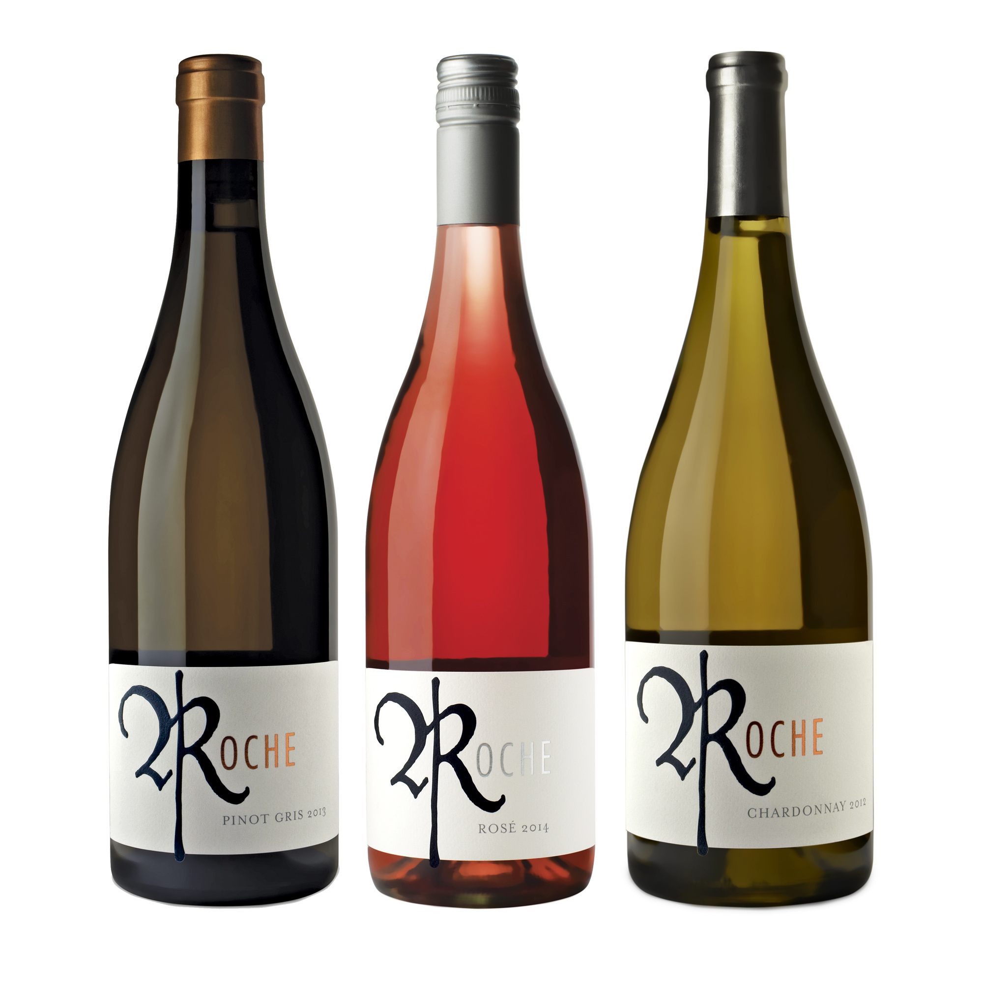 Roche Wines, logo and label development