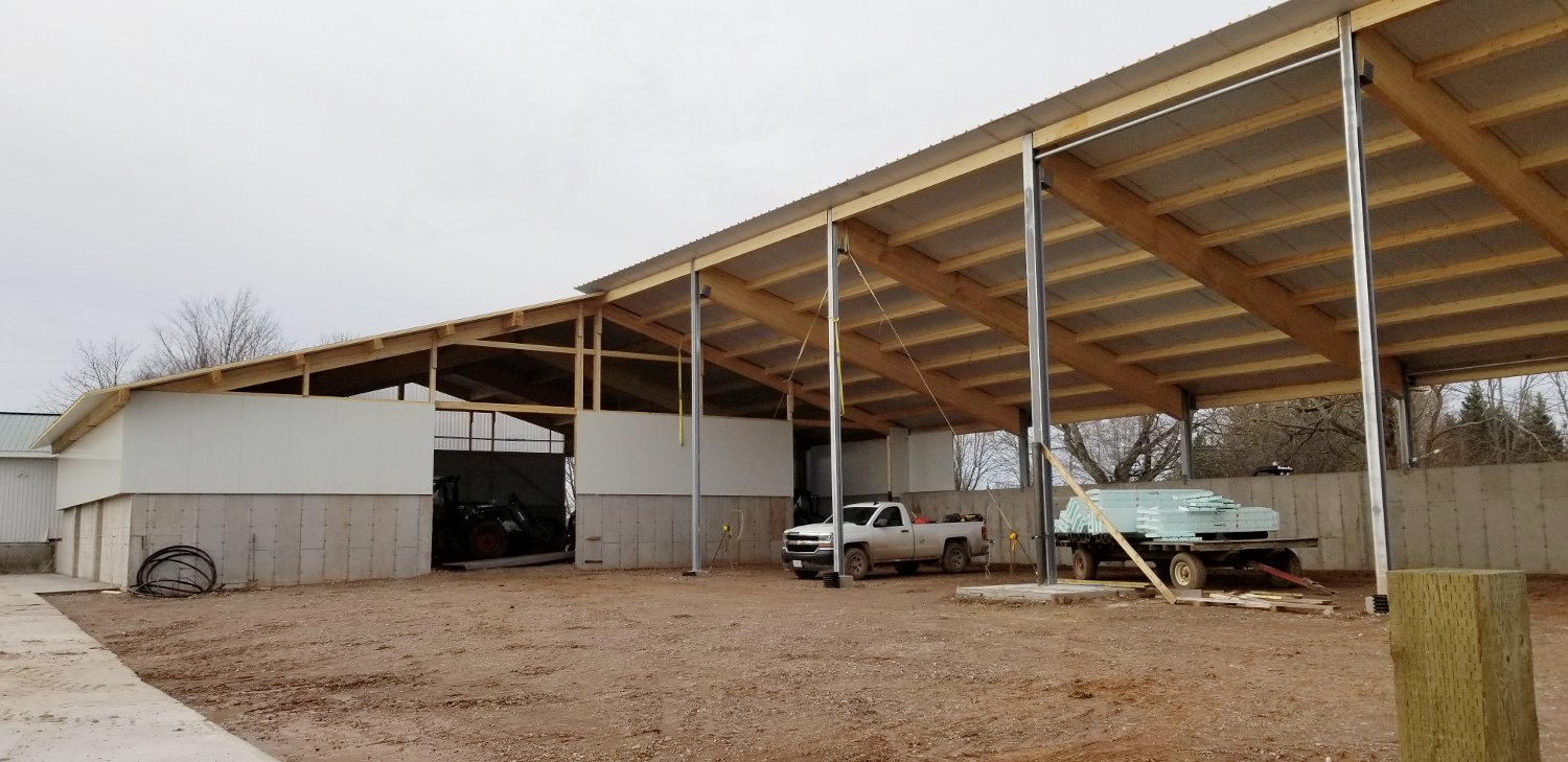 Projects 2018 - Nova Scotia - Beef barn