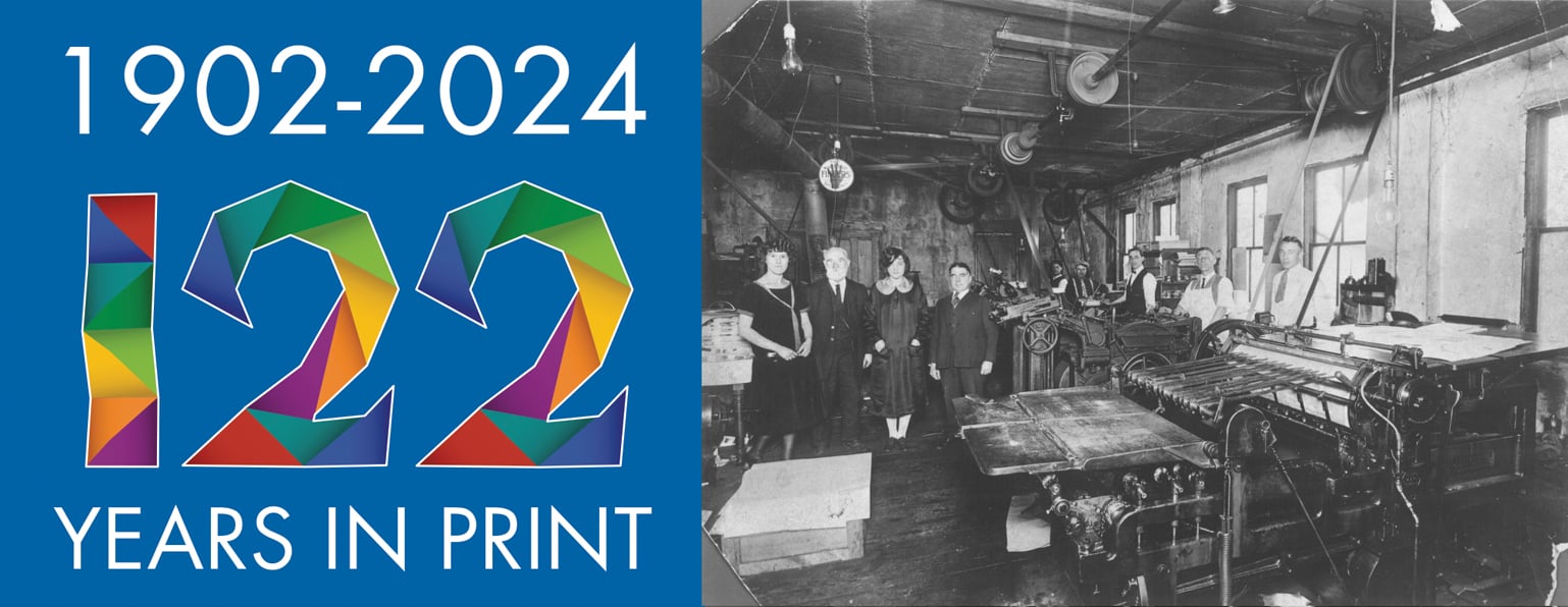 Cliffe Printing Inc History