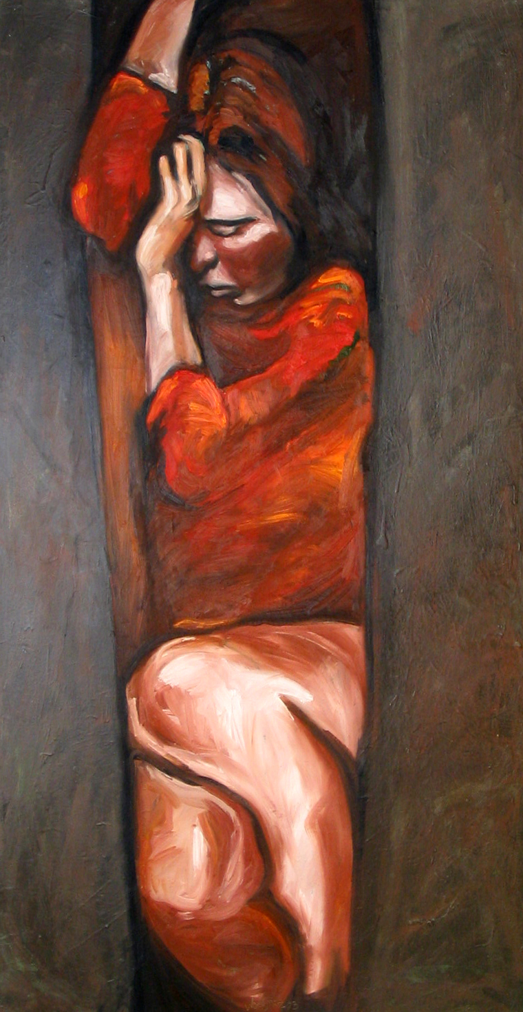 Laura Woermke Best Red Outfit, 2004 oil on canvas