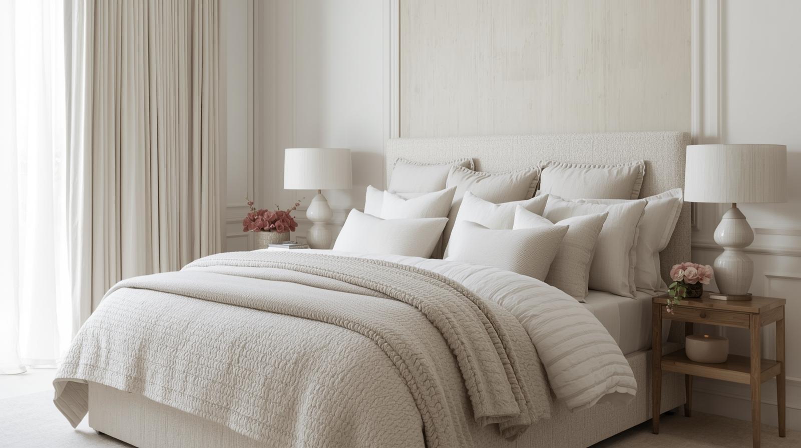 Salle de bain moderne avec meuble en bois, miroir illuminé et grande fenêtre.