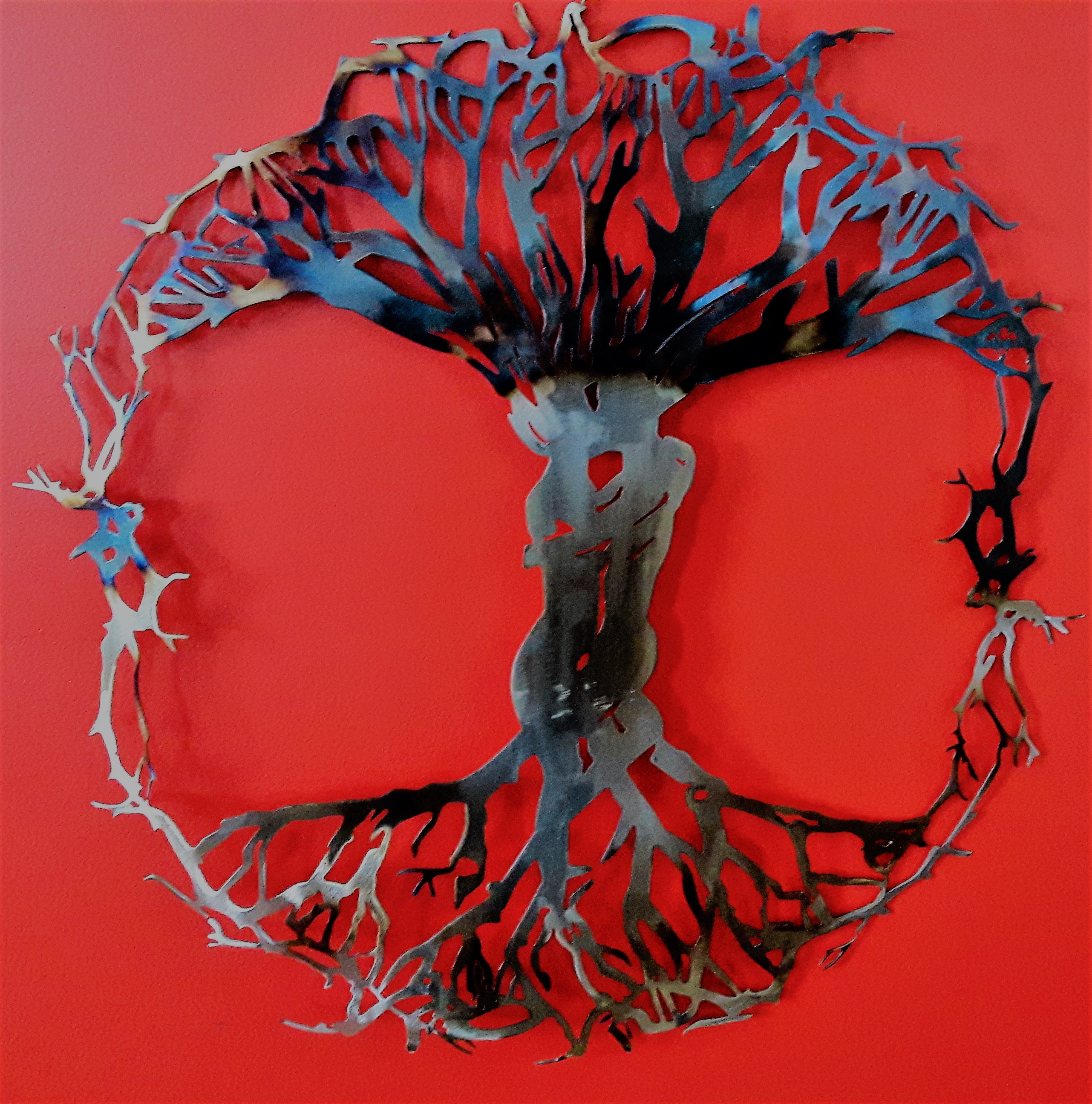 Metal art, Tree of life, lovers, Campbell river BC, Vancouver island BC, Vancouver BC, Victoria BC, British Columbia