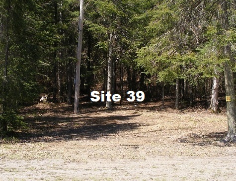 Site 39 - Tent Site -No Services