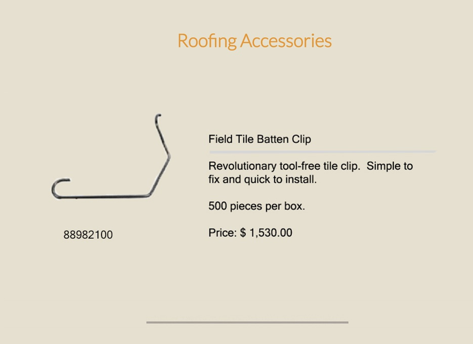 Roofing Accessories