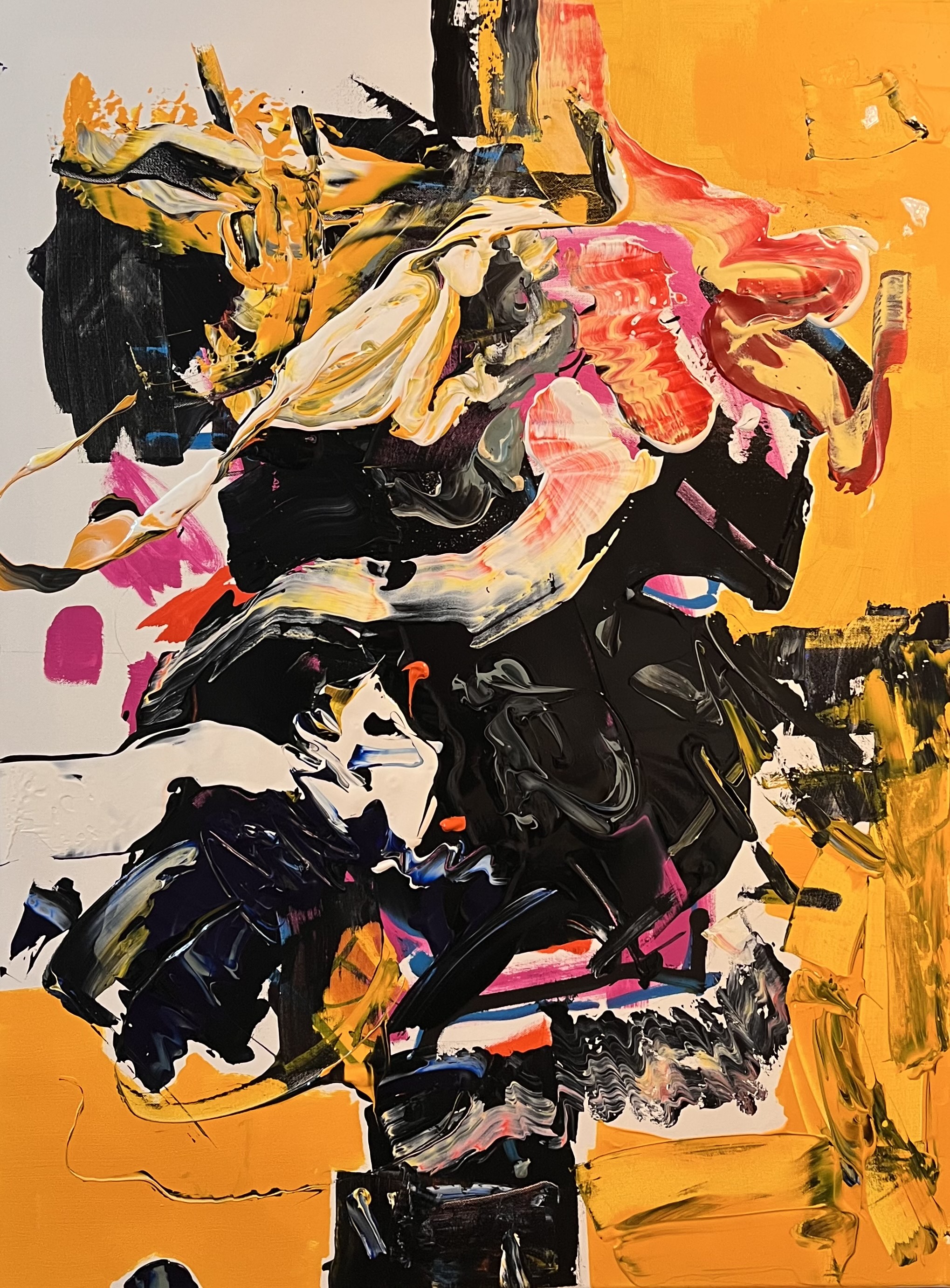 Val Sloggett
"Calling Man to Mars"  A/C  40"x30"
LaParete Gallery, Toronto